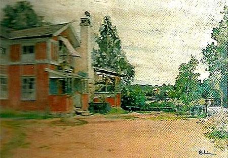 Carl Larsson de mina olja 1892 oil painting image